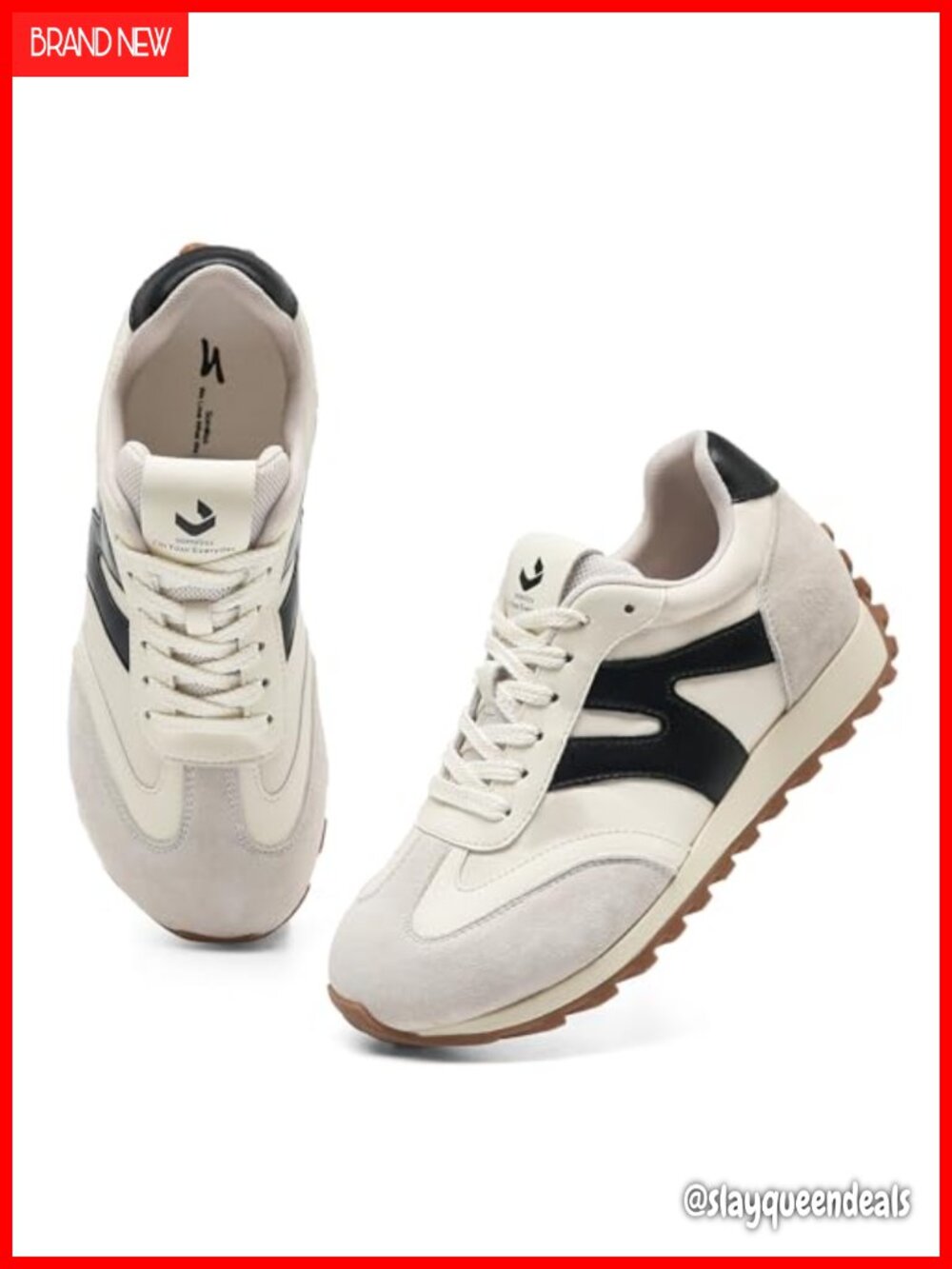 Wide Toe Box Walking Sneakers Breathable Non-Slip Women's Athletic Shoes